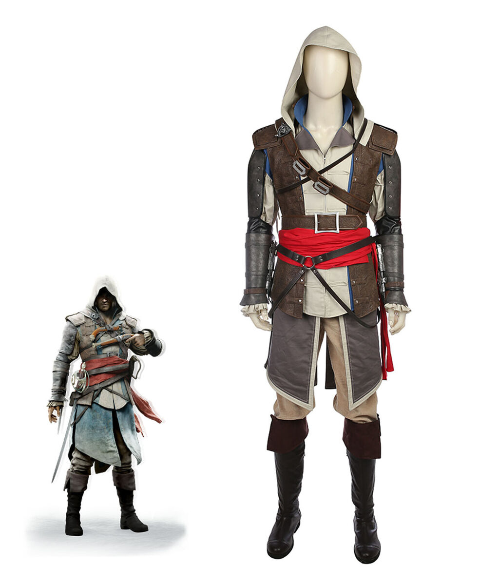 Costume Assassin's Creed IV cosplay completo copia professional Black Flag  adult