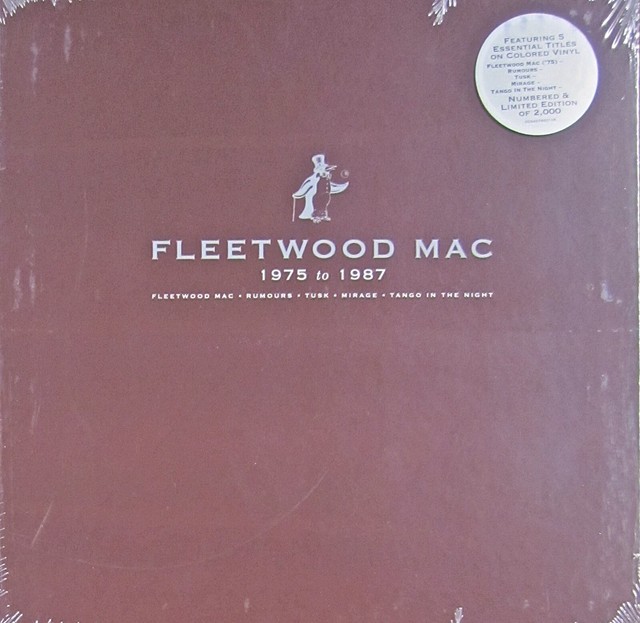 Fleetwood Mac Colored Vinyl LP Boxed Set 1975 to 1987 Record /2 000