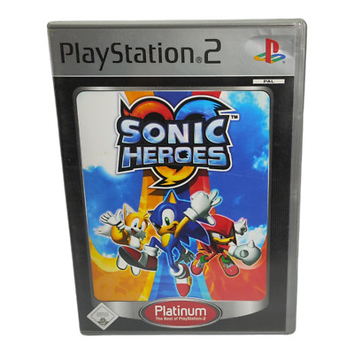 Sonic Heroes Platinum | Sony Playstation 2 PS2 | Spiel mit Anleitung gut+