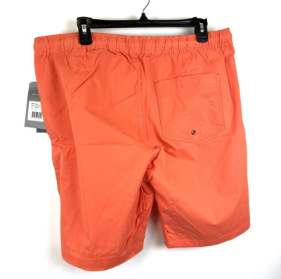 Johnny Bigg Mens Plain Swim Shorts Orange Size 38