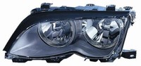 Scheinwerfer FüR BMW Serie 3 E46 Limousine Touring 2001-2004 Schwarz Recht