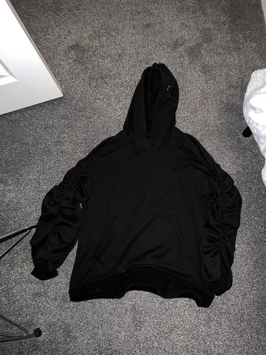 Puff sleeve shop hoodie