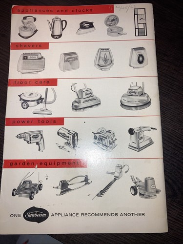1958 Sunbeam " How to get the most out of your new mixmaster booklet" vintage - Picture 2 of 8