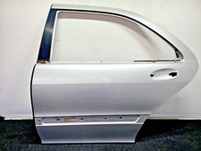 Mercedes Benz W220 S500 Rear Left NSR Door Bare In Grey 744