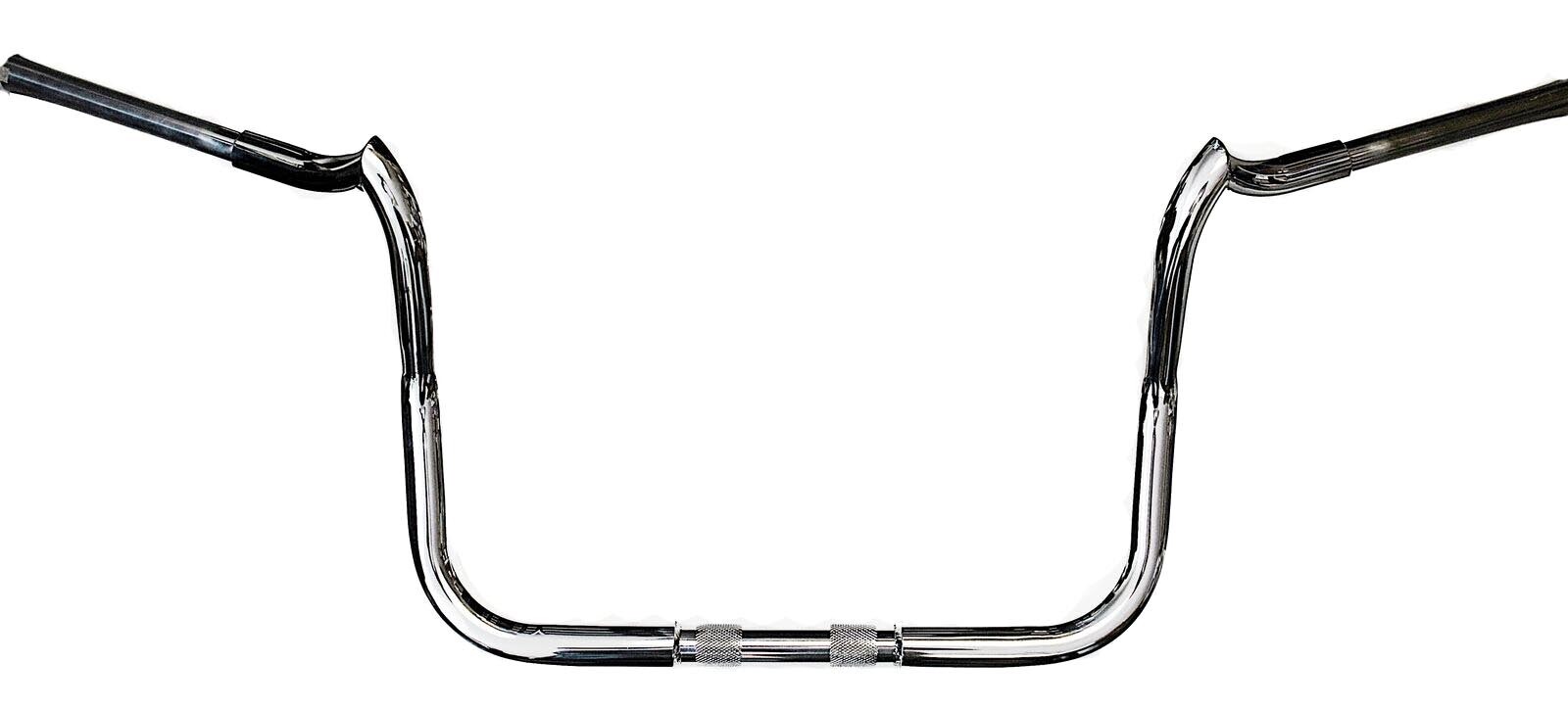 KST Kustoms Polished 16" Mayhem Bagger Handlebars Bars Harley Touring