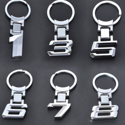 For BMW 1 3 5 6 7 8 X Series Car Logo Key Chain Keyring Keychain Key Ring Alloy. - Foto 1 di 17