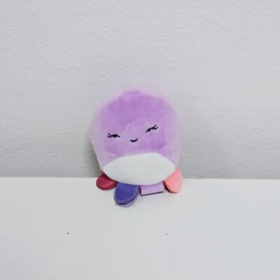 Beula The Octopus 2'''' Squishville von Squishmallow brandneu mit Etikett Mini-Plüschtier