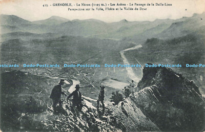 R202084 433 Grenoble Le Neron Les Aretes Le Passage de la Dalle Lisse Perspectiv