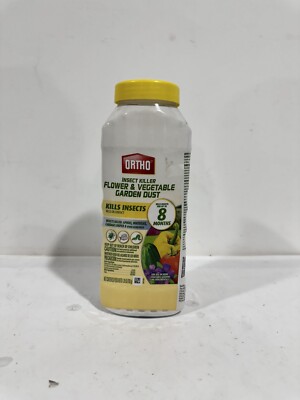 Ortho Insect Killer Flower & Vegetable Sulfur Plant Garden Dust, 1.75 lb.