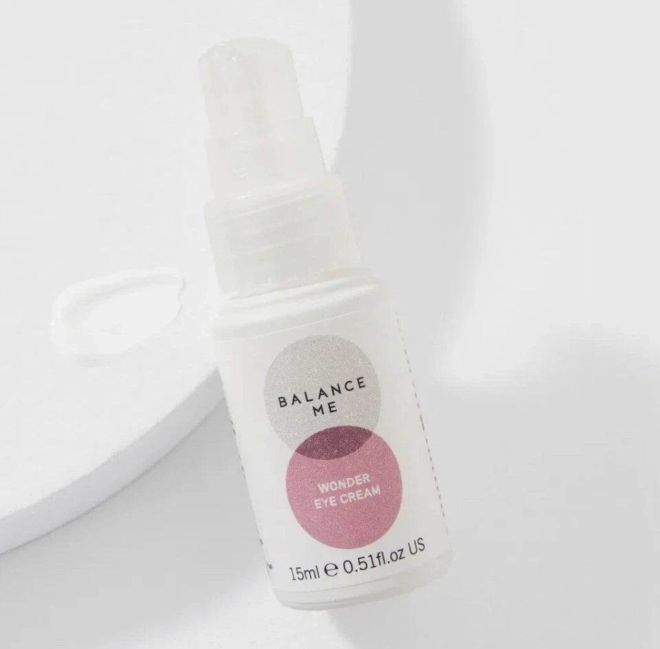 BALANCE ME  Wonder Eye Cream Hyaluronic Acid Witch Hazel 0.51 oz 15mL New In Box - Image 2 of 4
