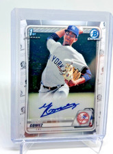 2020 Bowman Chrome YOENDRYS GOMEZ 1st RC On Card AUTO #CPA-YG Yankees