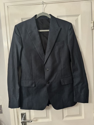 VERSACE CLASSIC MEN'S 2 PIECE NAVY SUIT - Picture 2 of 17