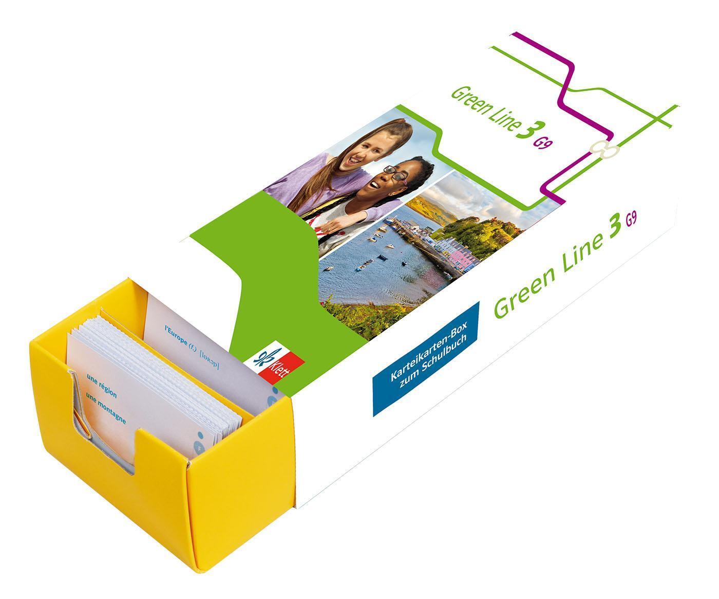 Thumbnail - Green Line 3. Vokabel-lernbox (g9),