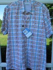 Columbia PFG Short Sleeve Tide Seeker Outdoor Vented Fishing Shirt Small NWT NEW
