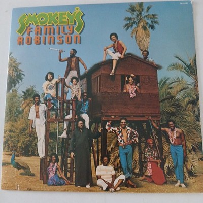 SMOKEY ROBINSON SMOKEY'S FAMILY ROBINSON VINYL ALBUM (1976) FREE UK DELIVERY 