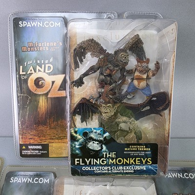Twisted Land Of Oz FULL SET OF 7 Figures McFarlane Monsters Series