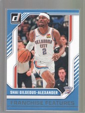 2024-25 Panini Donruss - Shai Gilgeous-Alexander #27 Franchise Features Thunder