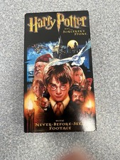 Warner Home Video Harry Potter and the Sorcerer's Stone VHS Full Screen PG