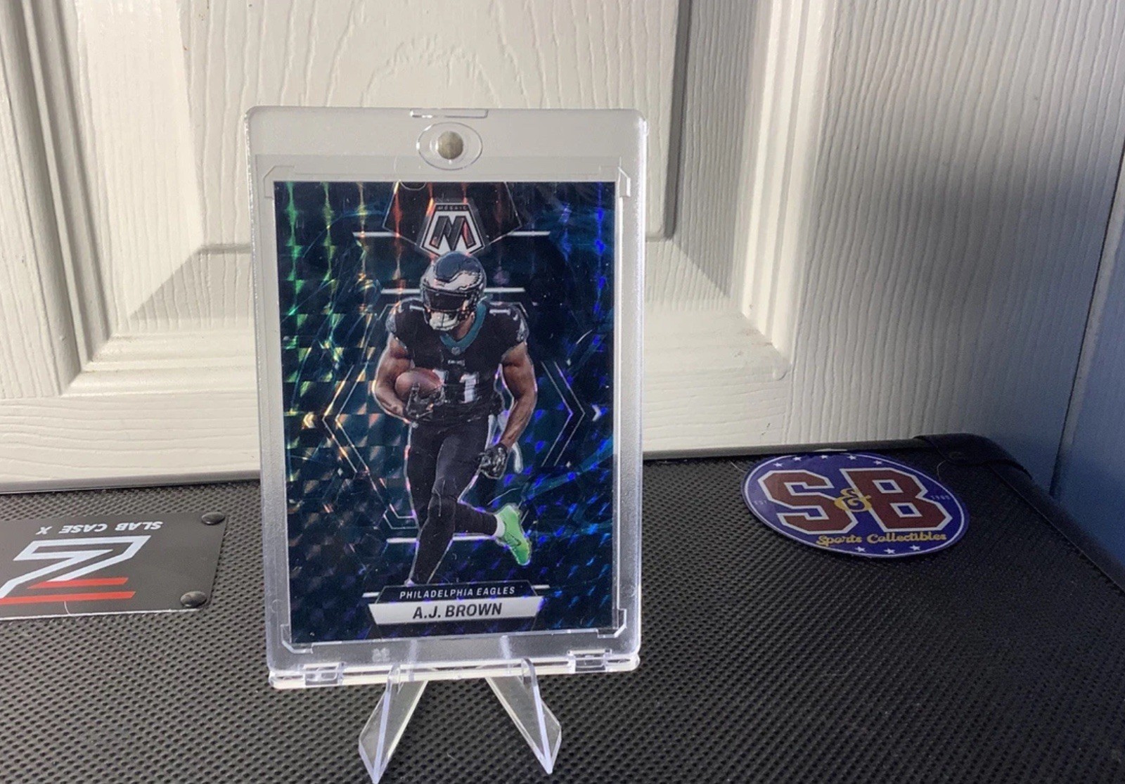 2023 Panini Mosaic A.J. Brown Genesis Mosaic Prizm #193 SSP CASE HIT CLEAN