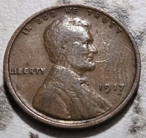 1917-P Lincoln Wheat Cent — photo from another recent sale