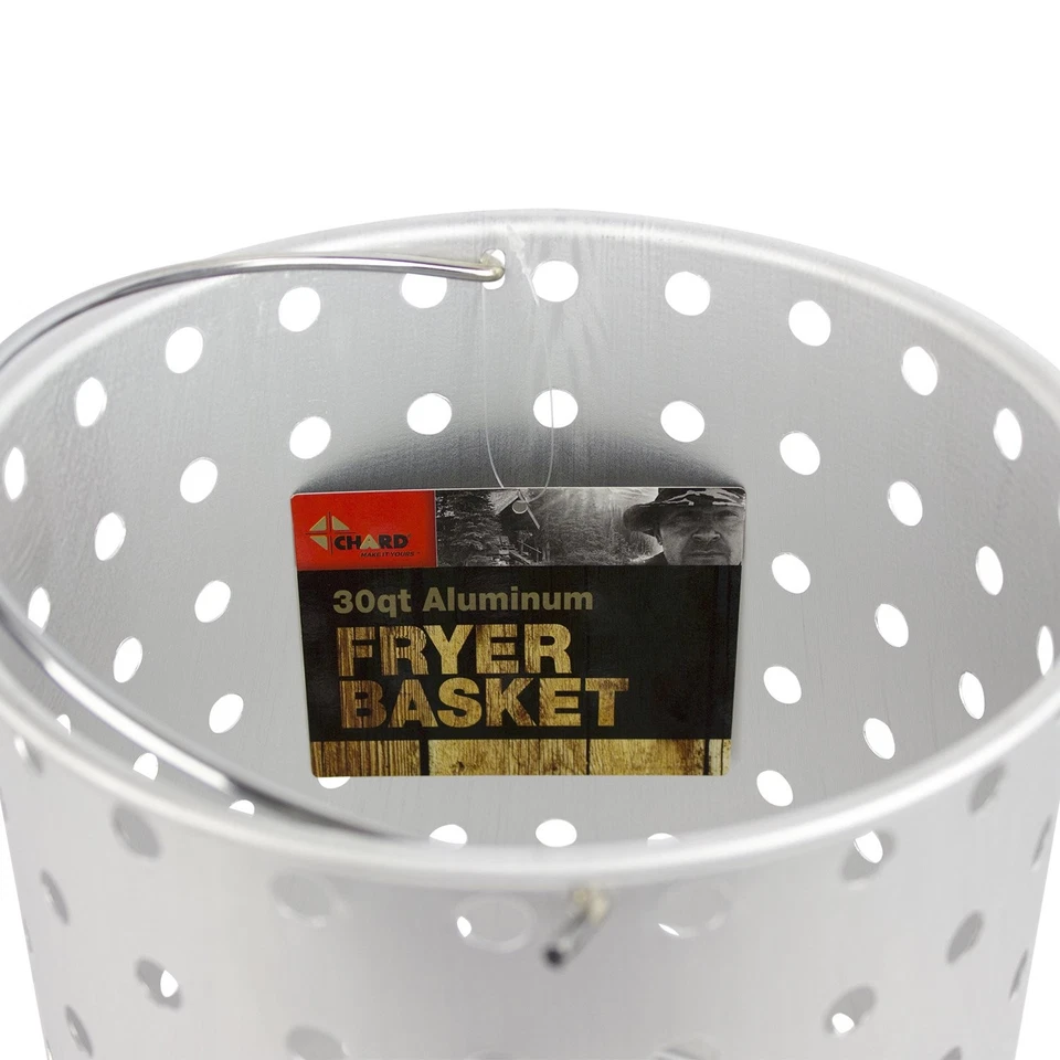 AFB-30 Aluminum Frying Basket Pots, 30-Quart, Stainless Steel - Image 3 of 3