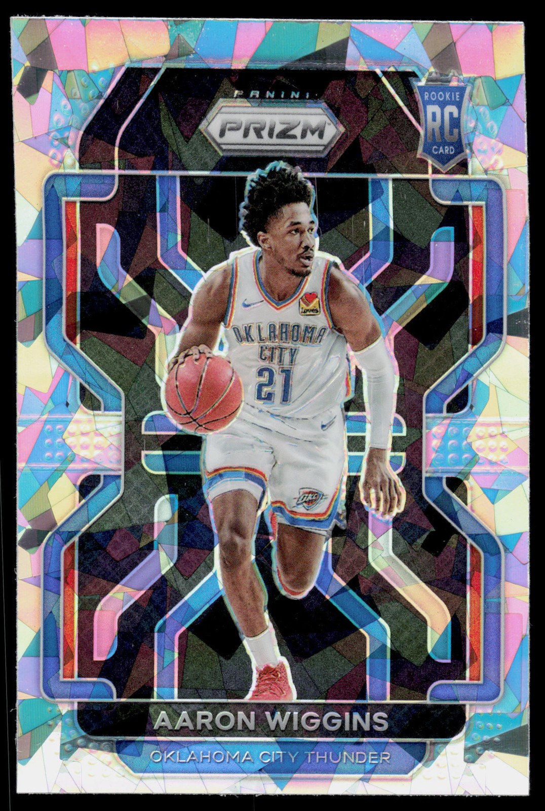 2021-22 Panini Prizm #286 Aaron Wiggins Ice