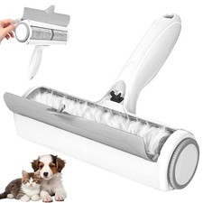 Roller Pet Hair Remover Reusable Lint Roller for Dog Cat Hair on Furnitur...