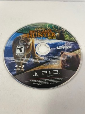 Big Game Hunter 2012 (PlayStation 3, PS3) Disc Only Tested