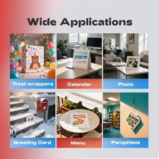 A4 Glossy Photo Paper 120gsm, 100 Sheets, Inkjet, Single-Sided