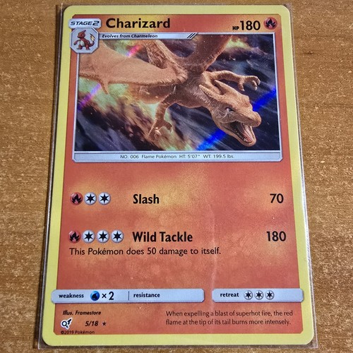 Charizard 5/18 Detective Pikachu Pokemon Trading Card Game