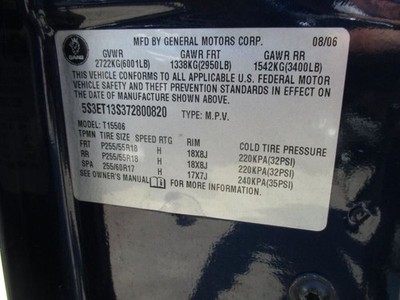 Audio Equipment Radio Receiver Multi CD Player Fits 05-09 SAAB 9-7X 394659