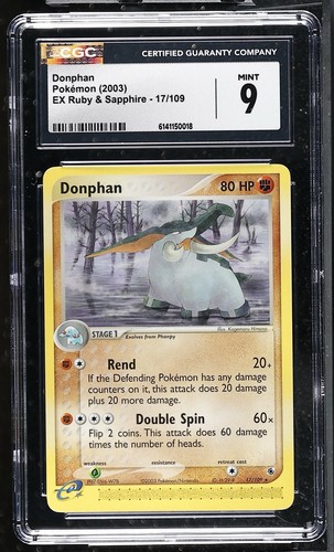 Donphan graded CGC 9 for sale on eBay