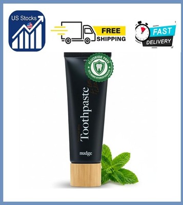 Nudge 10% Nano Hydroxyapatite Toothpaste with Vitamin E, Fluoride-Free, SLS Free