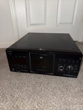 Sony DVP-CX995V CD DVD Player Changer Disc Explorer 400 For Parts/Repair READ