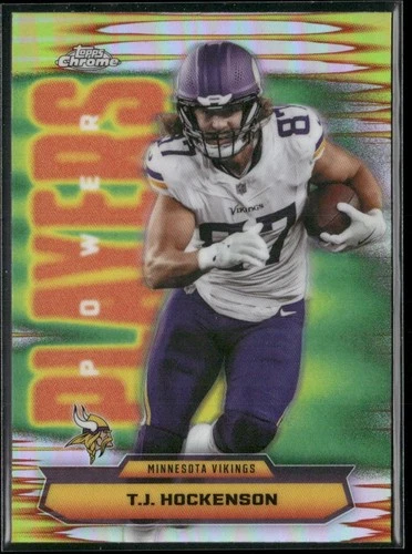 2025 Topps Chrome T.J. Hockenson Base (RAW)