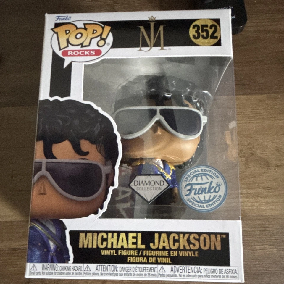 Funko Pop! Rocks Michael Jackson #352 Diamond Collection Édition spéciale - Photo 4/4