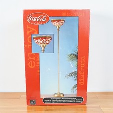 Tiffany Style Acrylic Torchiere Coca Cola Lamp 69" Height 3 Way Bulb 150W Max