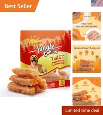 Chicken Sweet Potato Dog Treats, Rawhide Free Soft Chews Natural High-Pro...