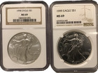 American Silver Eagle 1986-2024 NGC 69 — photo 8