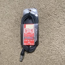 Hosa Technology XLR Female to TRS Male 1/4 in Shielded Audio Cable Black 10 ft