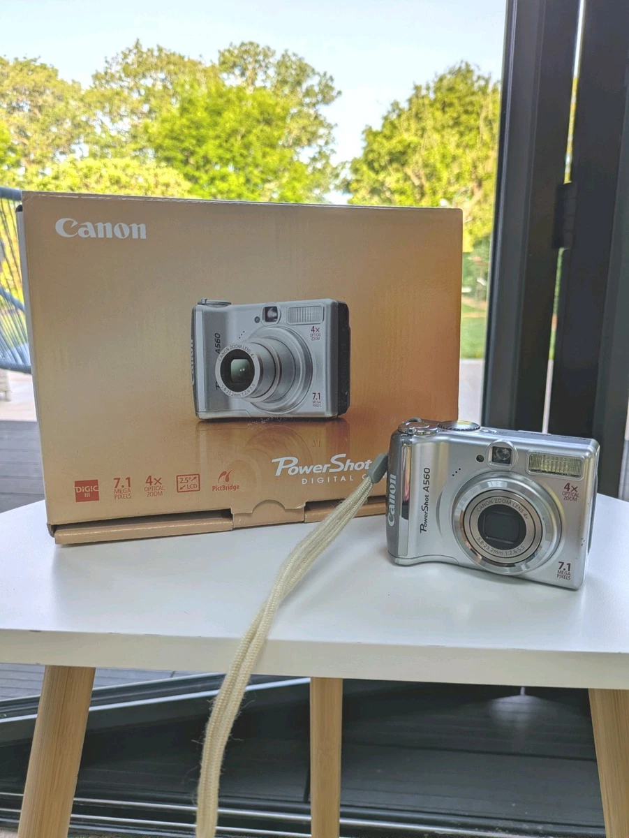 Canon PowerShot A560 Digital Cameras for sale | eBay UK