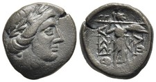 FITZ Thessaly Thessalian League AE Apollo Athena Itonia Spear Shield @NZT1374