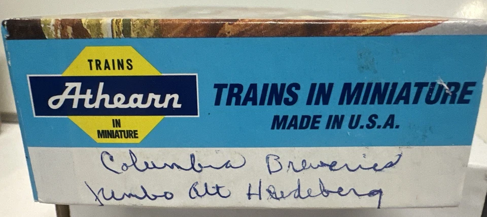 Athearn HO Scale Columbia Breweries Extra Pale Beer 40' Reefer Car Kit #1935 - Image 3 of 3