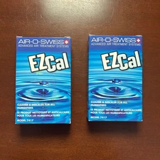Air-O-Swiss EZ Cal 6 oz Humidifier Descaler Cleaner 7417 2 Boxes 6 Packets New