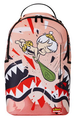 SPRAYGROUND THE FLINTSTONES BAMM BAMM BACKPACK - Shark Mouth Smash Bag -Limit Ed