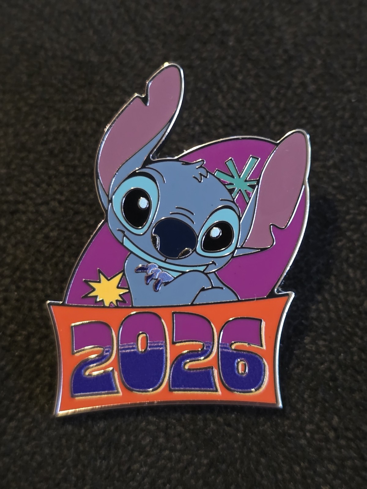 Disney Pin Stitch 2026 Dated Year Mystery Series (F)