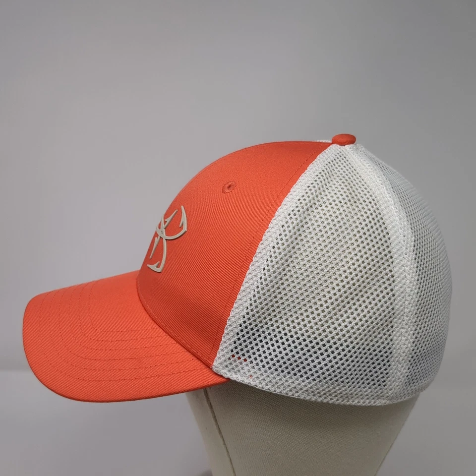 Under Armour Fish Fitted Mesh Back Trucker Hat Pink XL Colorblock Outdoor - Image 3 of 4