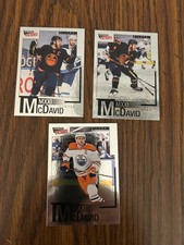 2020-21 UPPER DECK EXTENDED SERIES - MMXX1 ( 3 CARDS ) CONNOR McDAVID