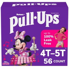 Pull-Ups Girls' Learning Designs Training Pants Econ Pack - Size 4T-5T - 56ct