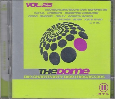 The Dome 25 2CD:AVRIL LAVIGNE,EMINEM,NENA,B3,SNAP,SYLVER,PANJABI MC,KATE RYAN